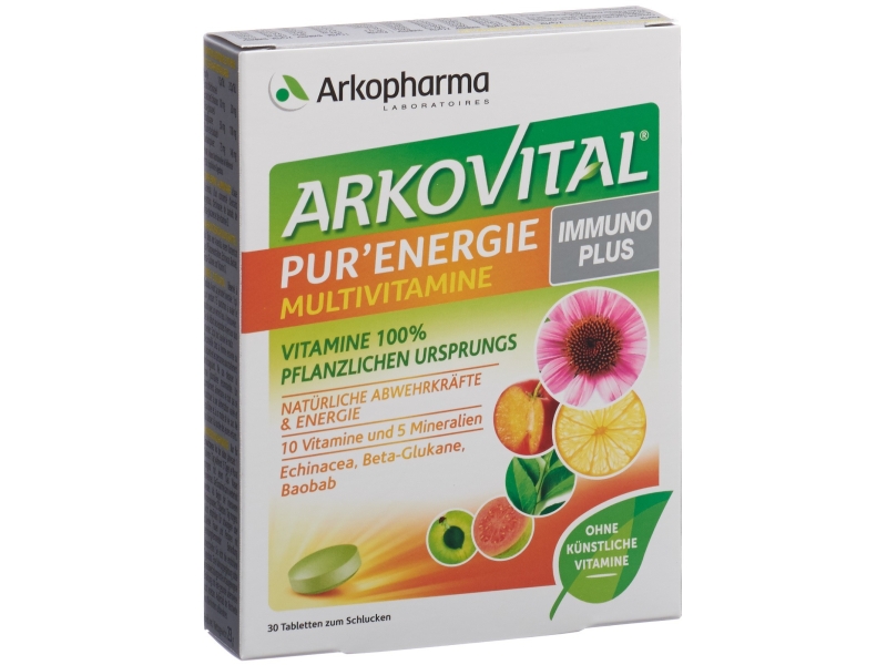 ARKOVITAL pur'energy Immunoplus comprimé 30 pièces