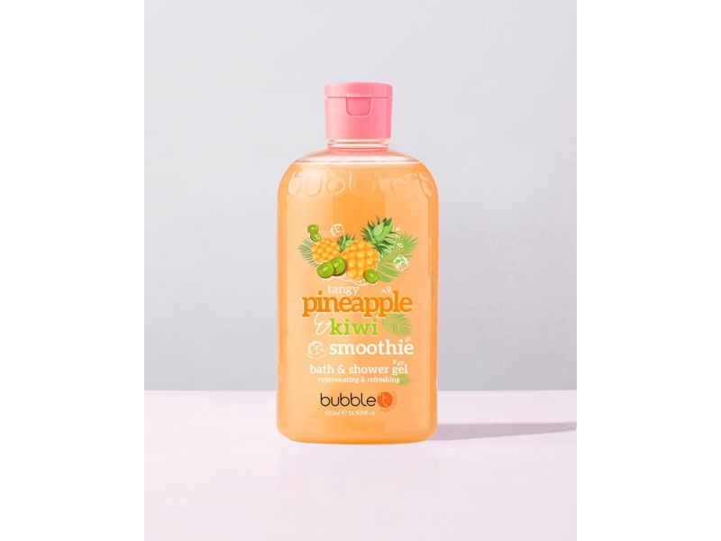 BUBBLE T Bath & Shower Gel Pineapple&Kiwi 500 ml