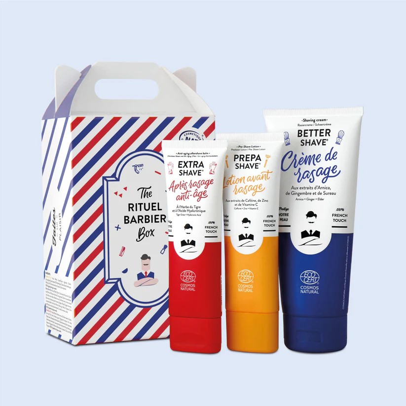Monsieur Barbier Coffret Rituel Barbier pour Homme