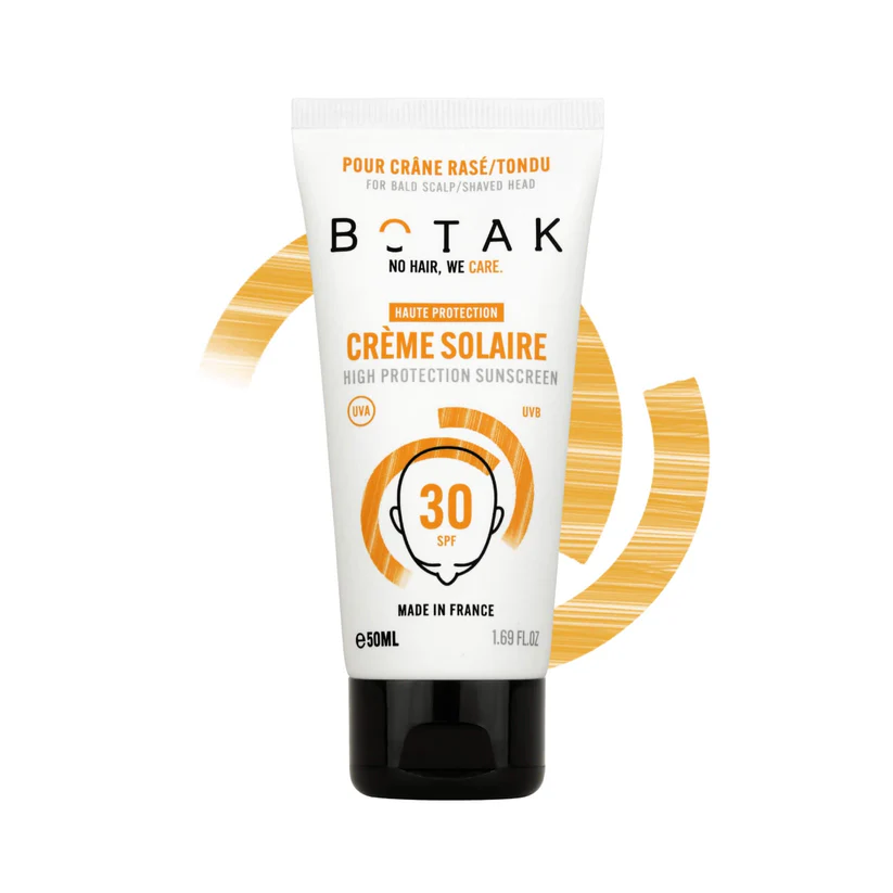 Botak crème solaire crâne rasé/tondu SPF30 50ml