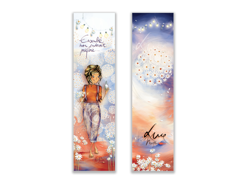 Mon amie luce marque page 