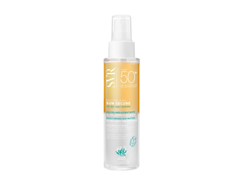 SVR SUN SECURE eau solaire SPF50+ 100 ml